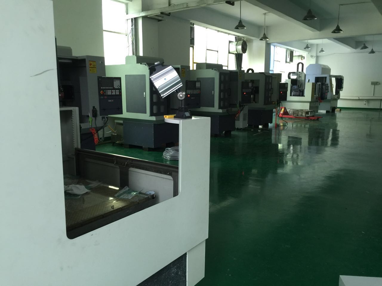 深圳精雕   CNC新車間加工樓已建好！ 產量預達到季度100臺